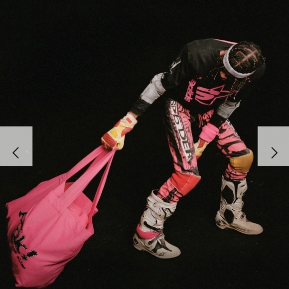 Levi's painted Worked Moto Jean's Vintage SP5DER - Picture 3 of 10